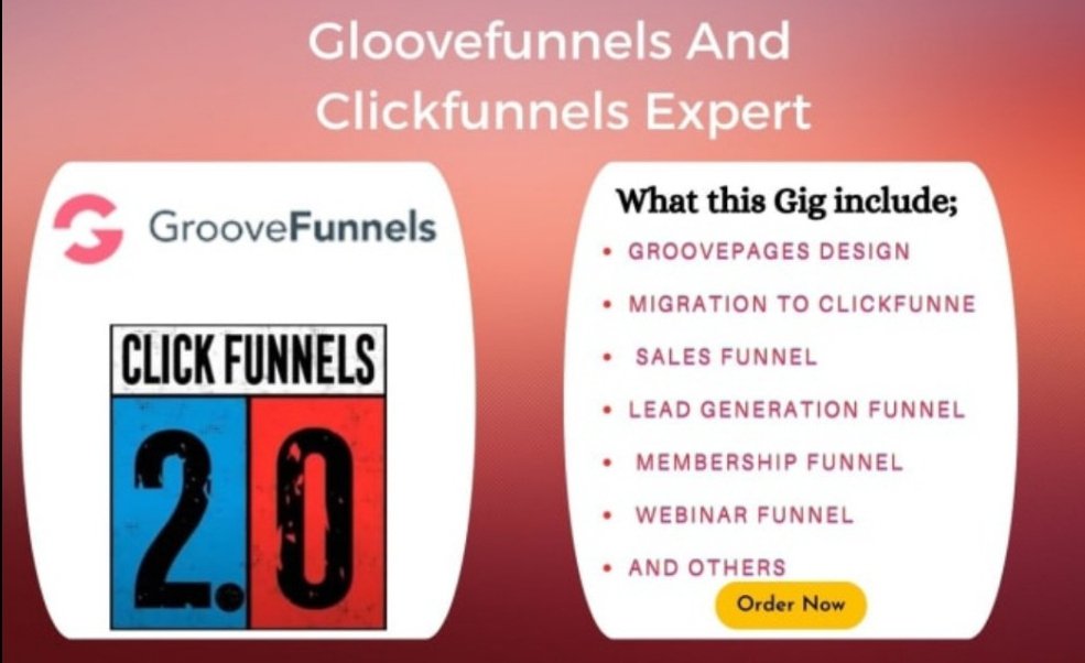 John_wesley001's tweet image. It&apos;s no longer a New news about the upgrade of Clickfunnel to Clickfunnel 2.0

And they&apos;re few changes or differences between them. 

I&apos;ll help you to migrate your website, landing page or funnels to Clickfunnel 2.0 smoothly. 

Chat me up if you need assistance

#Clickfunnel