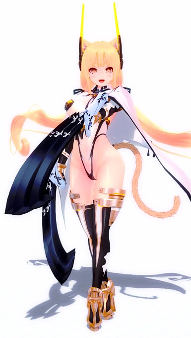 普通の立ちポーズ 