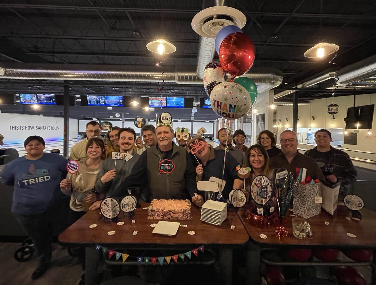 pebble_labs's tweet photo. Late last year we had a great time celebrating the retirement of David Bruce, our Chief of Staff. You will be missed David! https://t.co/a5mrXWhFDE