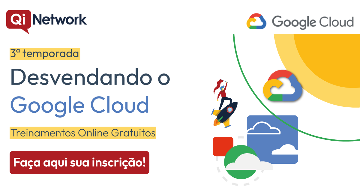 QiNetwork's tweet photo. 🚨 Atenção especialistas em infra! 🚨

Faça agora seu check-in e embarque na 3ª temporada do "Desvendando o Google Cloud"! 🚀

Participe dessa experiência com nossos especialistas e descubra o universo de possibilidades do Google Cloud. Saiba mais: https://t.co/XSAcCmA7MZ https://t.co/UEe7JcBJd4