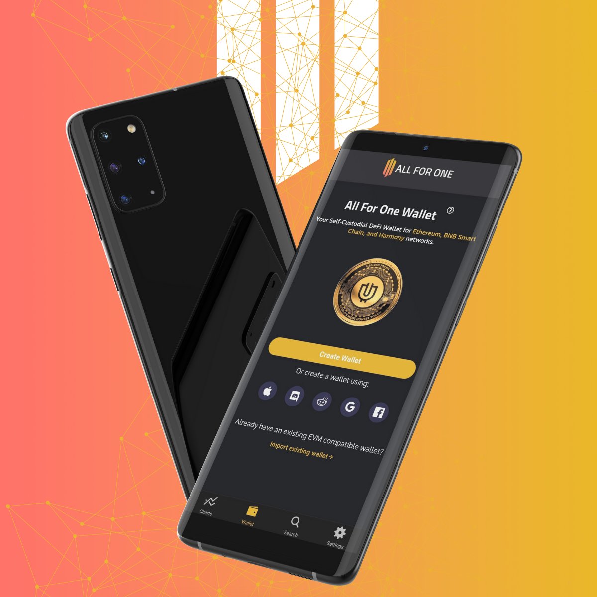 All For One - Chart, Trade, HODL and more. 💙💛 tweet media