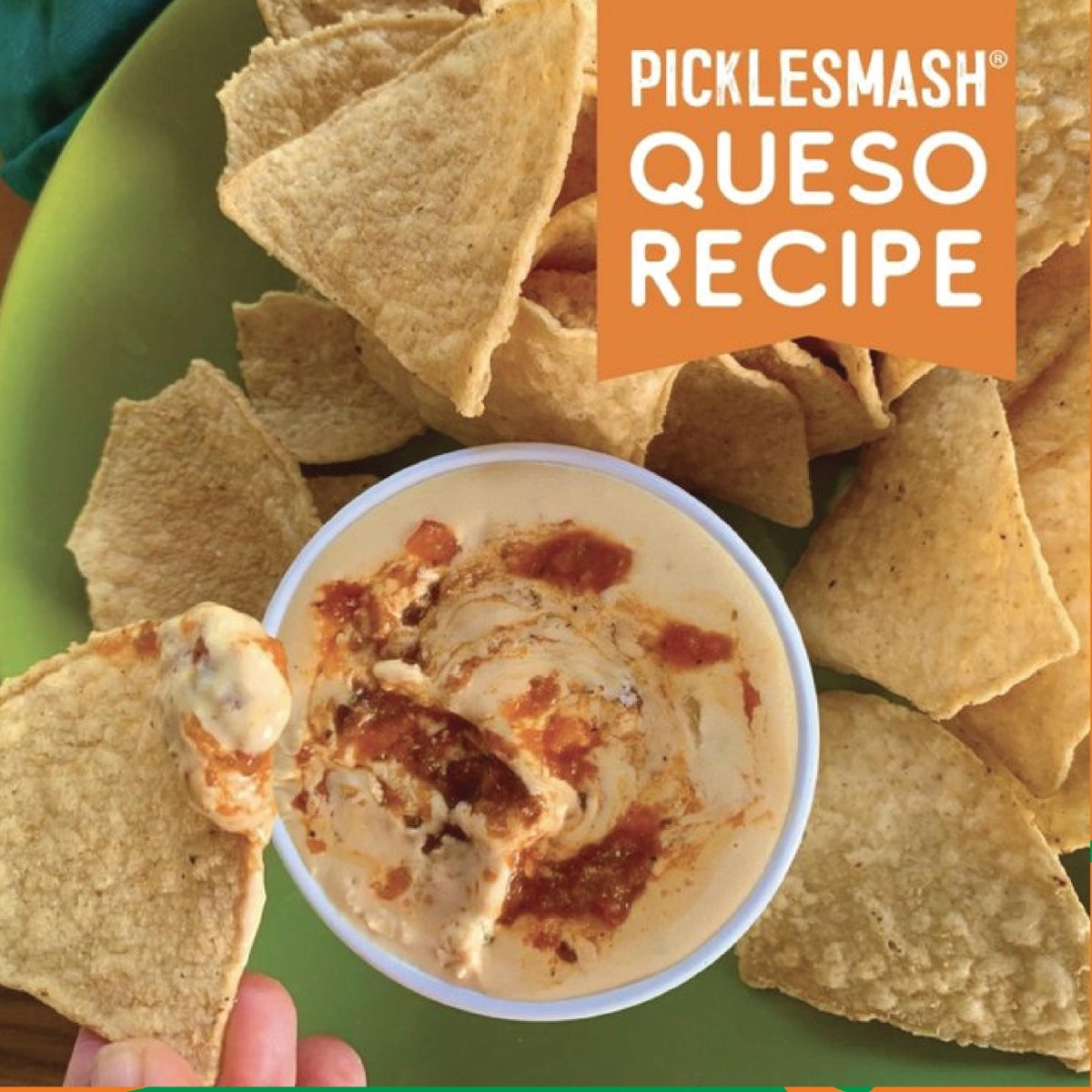 Nothing like the combination of chips and #queso!

SPICE up your queso game with one of our favorite #PickleSmash recipes at: click.picklesmash.com/queso