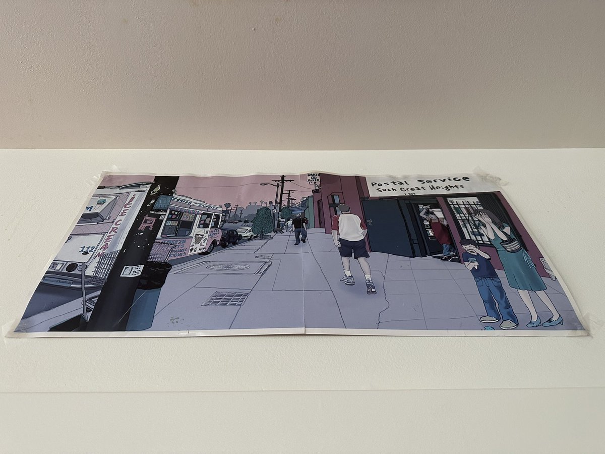 partyboyaves's tweet photo. @PostalService plz oh plz tell me who the artist is??? https://t.co/IT5fV2MMoy