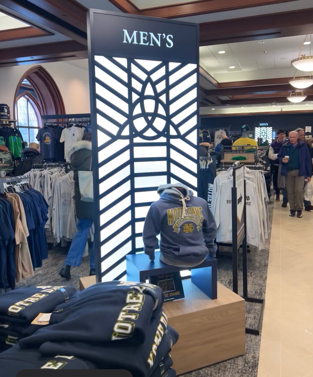 NationalSignCT's tweet image. We take creative visions and make them a reality. We carry projects from concept to production all the way through installation. 

Check out this cool project we completed for the University of Notre Dame's Bookstore!

#wehandleitall #nationalsignct