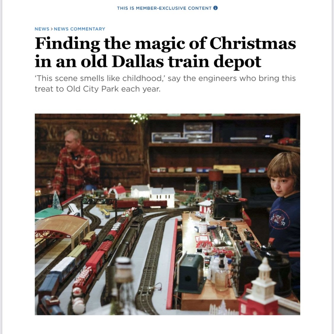 ocpdallas's tweet photo. This Saturday will be the last chance to see the train installment!🚂
Our grounds and buildings will be open with staff on property from 10am-3pm! We thank our friend Ron Seilbler, who's trains have brought joy throughout the holidays and new year.
#OldCityPark #FreeDallas https://t.co/LBOd7bgn16