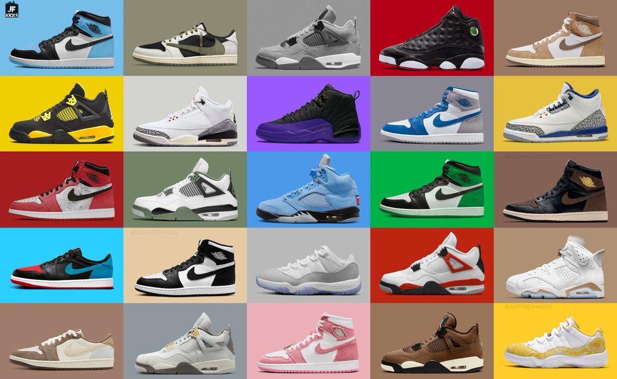air jordan full list