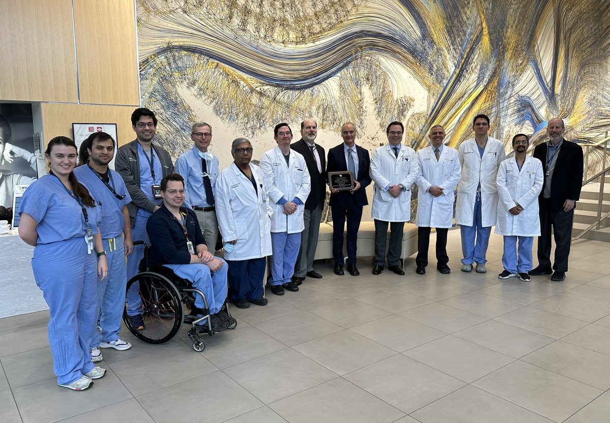 Thanks to <a href="/EAChiocca/">E. Antonio Chiocca, MD, PhD, FAANS</a> of <a href="/BrighamWomens/">Brigham and Women's Hospital</a> for visiting <a href="/WVURNI/">WVU Rockefeller Neuroscience Institute</a> today and sharing your expertise about new therapies for glioblastoma with our team.