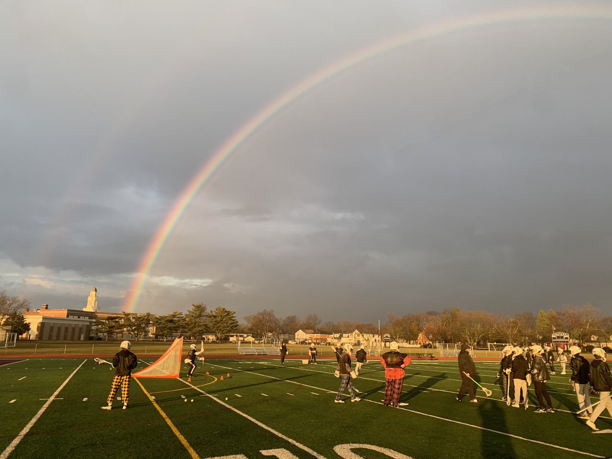 CoachHorl's tweet photo. Rainy Friday in January and the boys are out here grinding…. Is Sewanhaka becoming a lacrosse school again ? #Dont-Call-It-A-Comeback #rollindians https://t.co/C9Y71teZvD