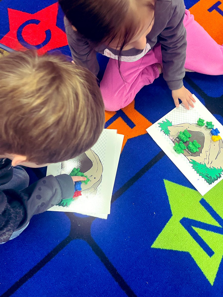 TiffLayne's tweet photo. Kinder math! Ss enjoyed modeling addition and subtraction stories by using objects and acting out stories on counting boards. @CLCEThunderbird @ccisdlearns #kindergarten #ccisdmath https://t.co/J4JhnvC2e2