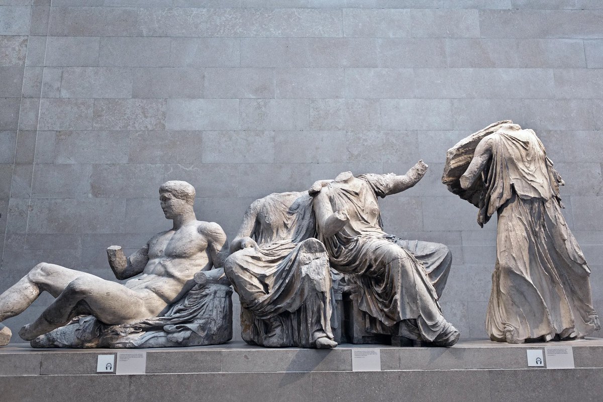 “The most valuable treasures of antiquity are withheld from the people whose ancestors created them and which could inspire their youth anew with the story they tell and the knowledge that their progenitors could once create such beauty.”

🏛️ The Parthenon Sculptures 🧵