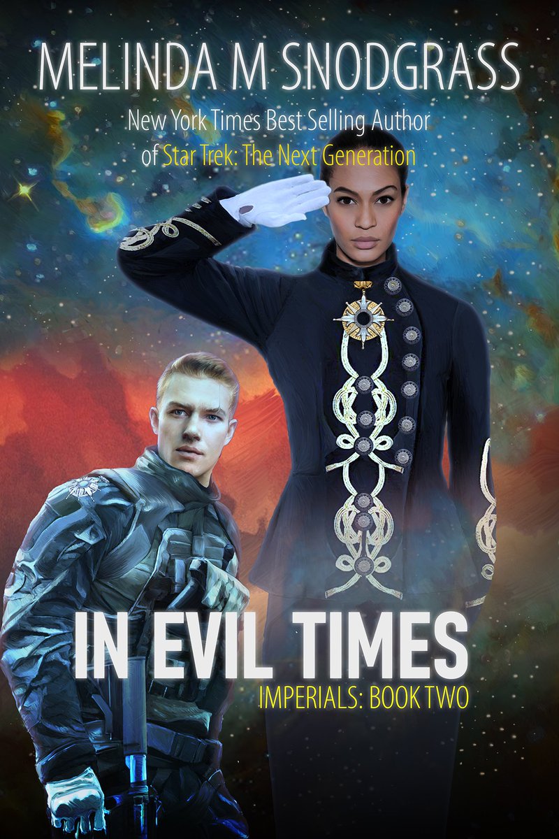 PrinceLiterary's tweet photo. Melinda M. Snodgrass' final chapter in The Imperials Saga is being released on January 15th. In celebration Book 1 and 2: High Ground and In Evil Times are available for 3.99!

https://t.co/Bowmv5RDRg
https://t.co/yh0mrjjU2B
https://t.co/uARqQPhE8S https://t.co/wiuKvDEyyq