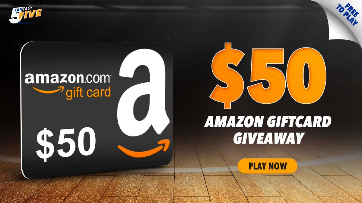 Fantasy5NBA's tweet photo. COMPETITION! 🚨

Win a $50 Amazon gift card 💵 by predicting ONE player to beat their #NBA Fantasy5 points target this round! 🔥

Enter by Wednesday 11th January 7:00pm EST ⏰

1 - Comment your NBA player
2 - RT &amp; Follow
3 - Enter the round 👉 https://t.co/YU7D0toNMC

#Fantasy5 https://t.co/nbhIOcWKaH