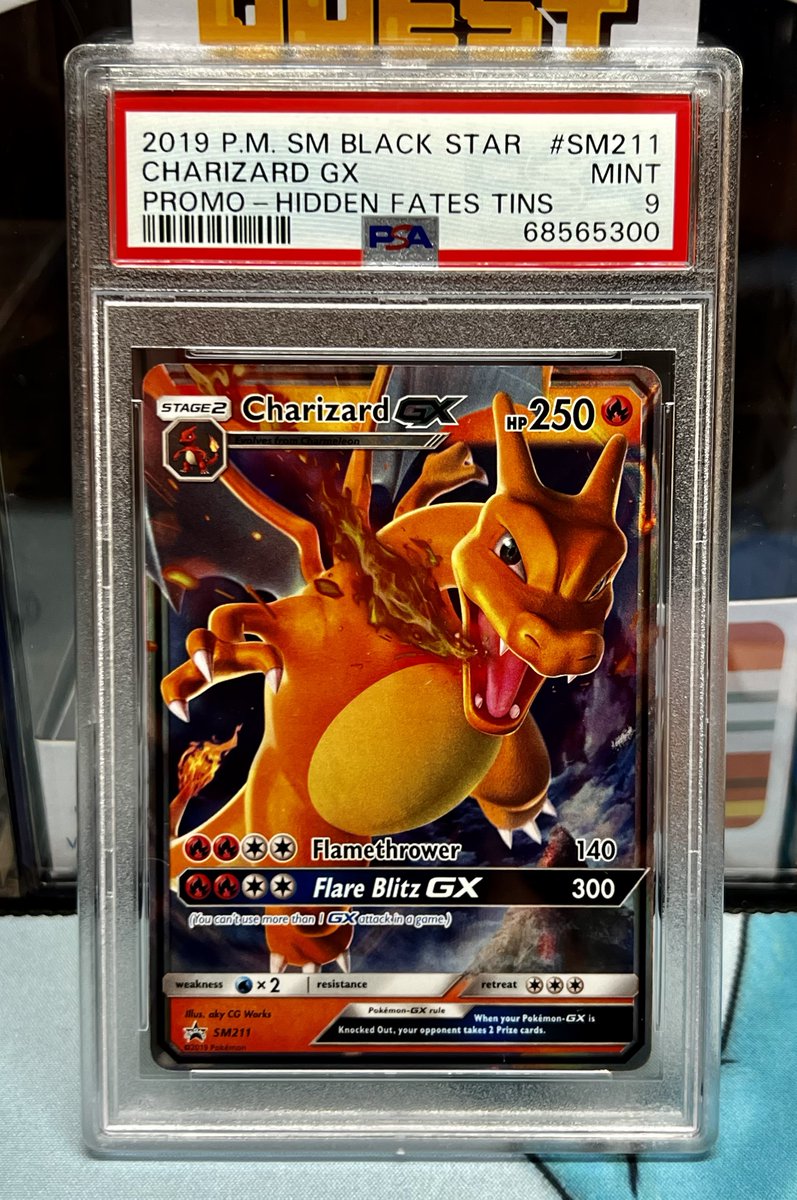 TunatiniTCG's tweet photo. 🚨 PSA Slab Weekend Giveaway 🚨 

Just Follow &amp; Retweet! ♻️

Winner picked Sunday 1/8/23 

#Giveaway #Giveaways #Pokemon #PokemonTCG #Charizard https://t.co/JLGEgIL8HK