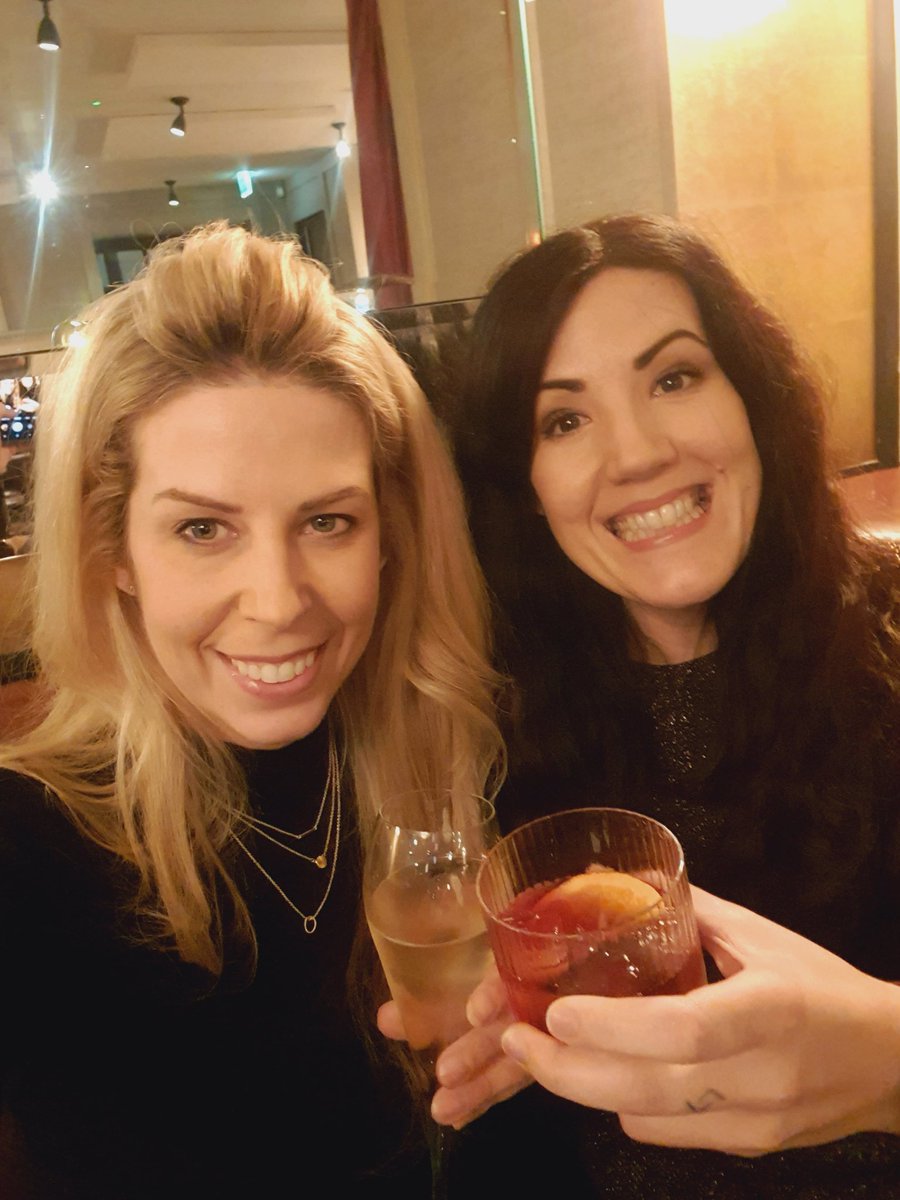 BethFreemantle's tweet photo. Time to celebrate @G_Crockford's promotion! Shame she didn't like the #negroni 😬 https://t.co/vIOJKkV5s6