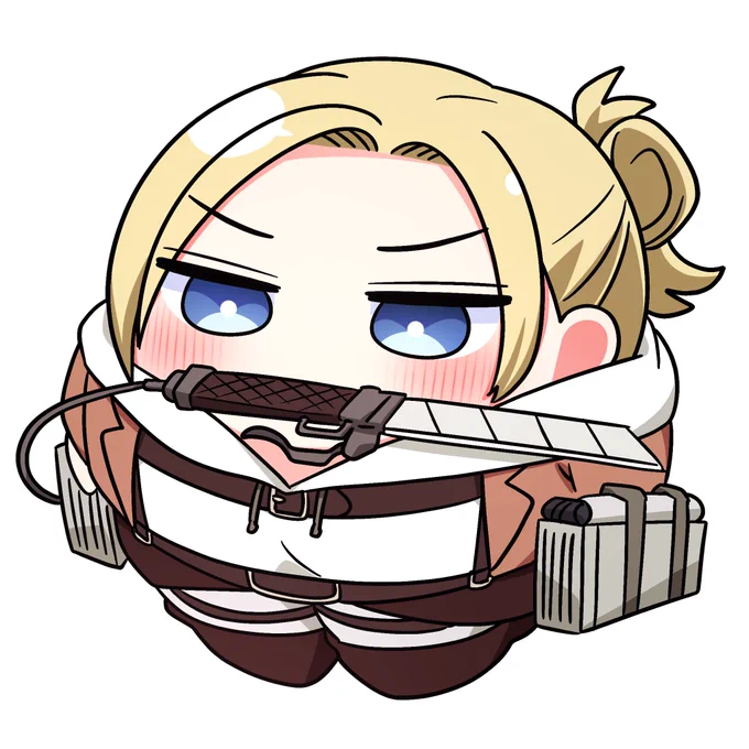 スケブで描きました丸くなったアニさん。 