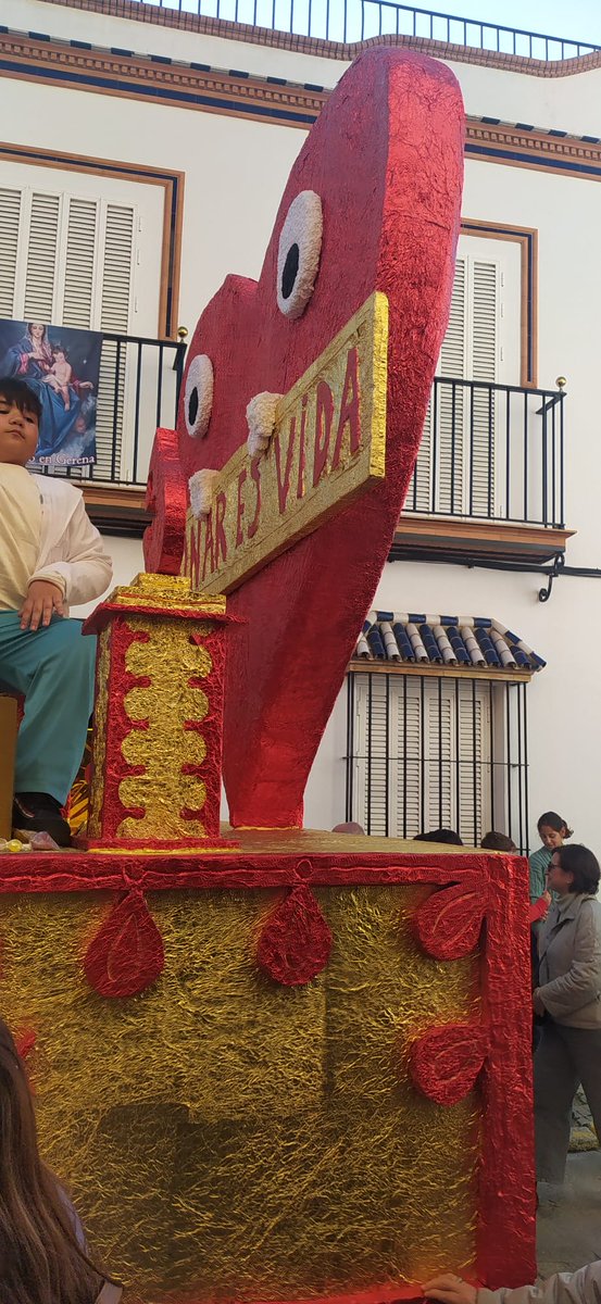 donantessevilla's tweet image. El @aytodegerena ha ideado este año una carroza de la cabalgata dedicada a los donantes de sangre. Gracias a todos por esta iniciativa. #Sevilla #Cabalgata2023