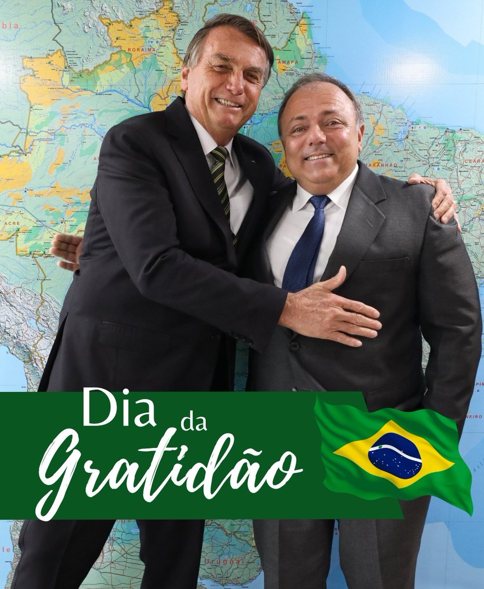 Dia da gratidão é hoje e o nome que vem à cabeça é o dele, por tudo que <a href="/jairbolsonaro/">Jair M. Bolsonaro</a> fez pelo nosso país e por todos nós. 

E, vocês, também pensaram no capitão?