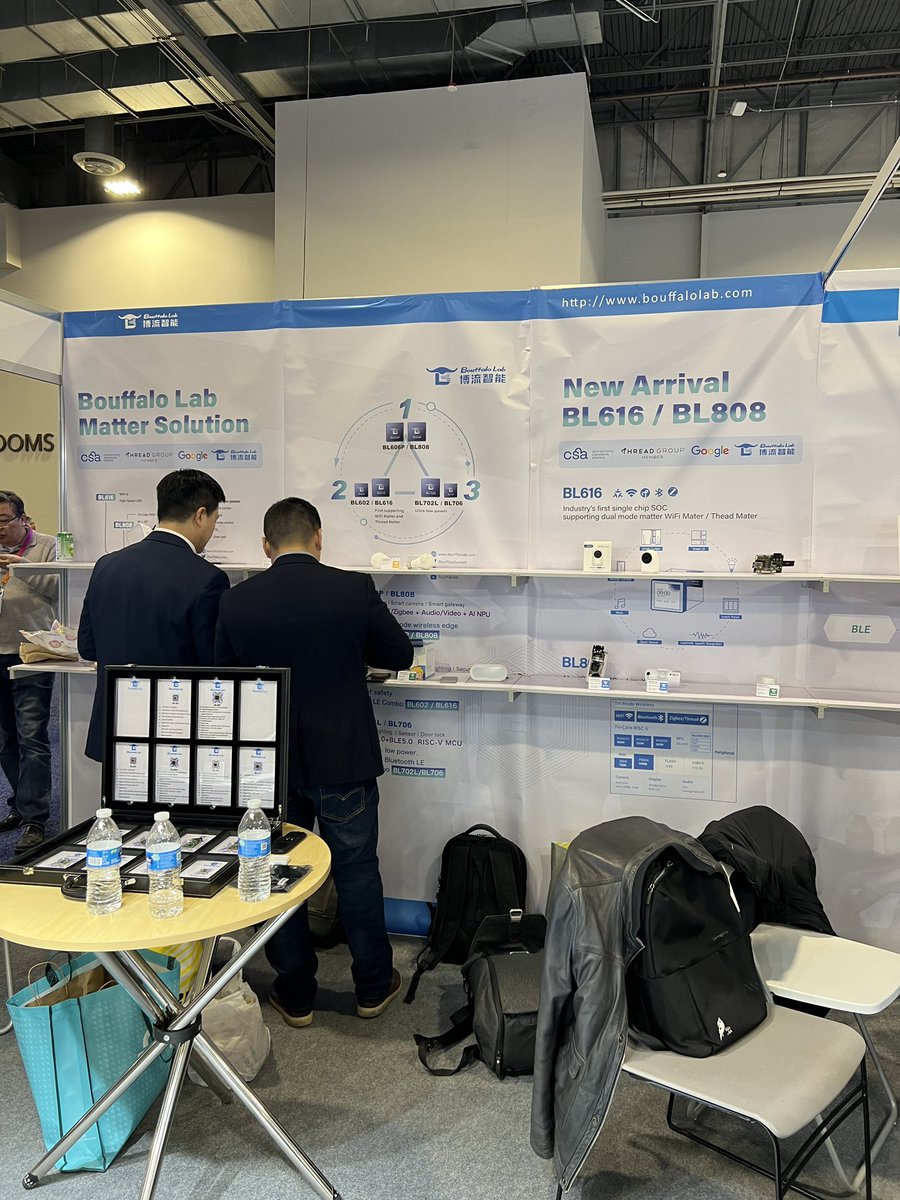 TheThreadGroup's tweet image. Great to see #ThreadGroup Member, Bouffalo Lab showcase its #ThreadBorderRouter and #MatterOverThread Night Light at #CES2023! 

#IoT #SmartHome @CES