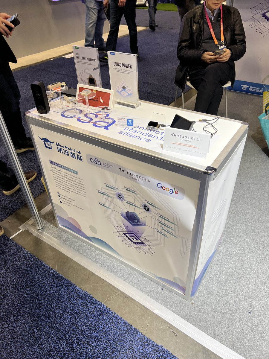 TheThreadGroup's tweet image. Great to see #ThreadGroup Member, Bouffalo Lab showcase its #ThreadBorderRouter and #MatterOverThread Night Light at #CES2023! 

#IoT #SmartHome @CES