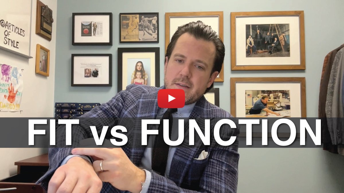ArticlesofStyle's tweet photo. "FIT vs FUNCTION"
New video: https://t.co/4e2xwIR1jW
#Menswear #Tailoring #ArticlesofStyle https://t.co/hRIZws8T9d