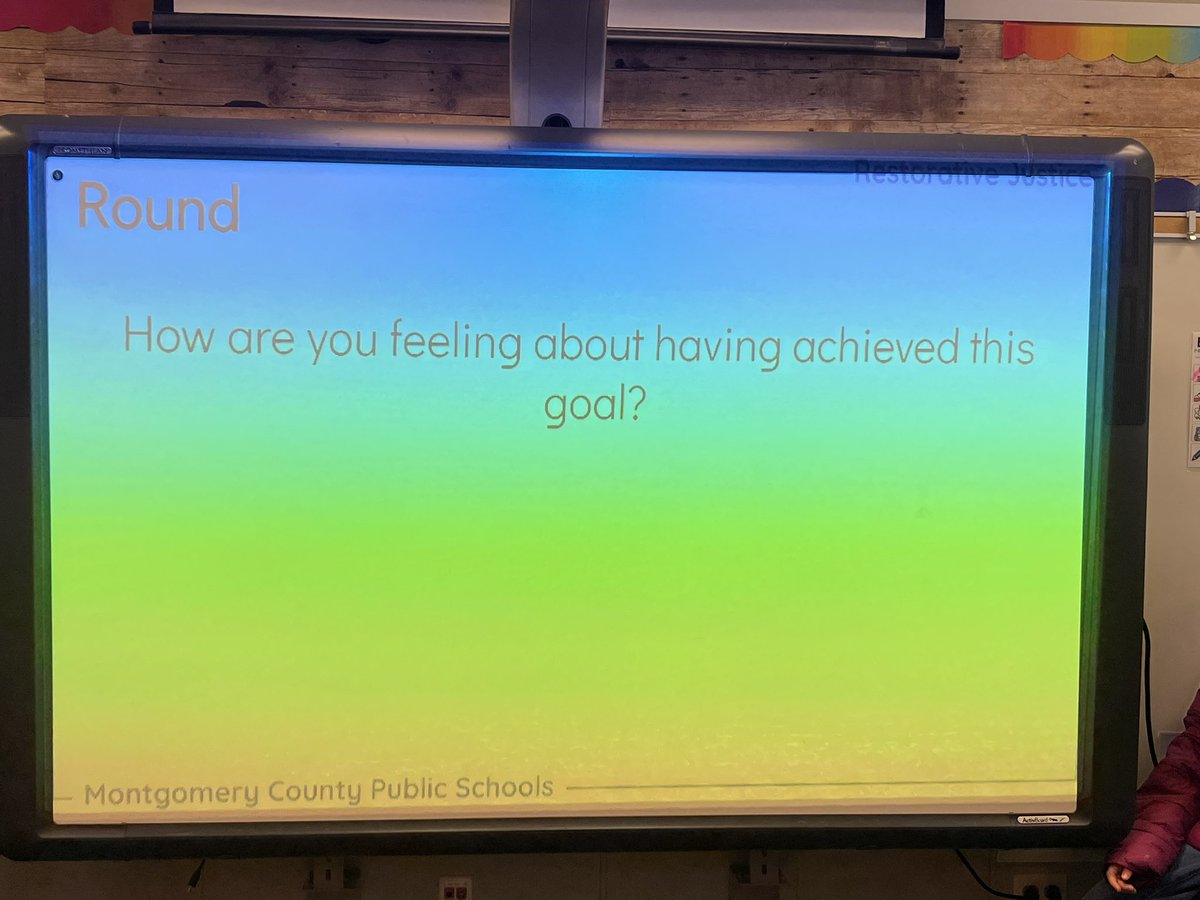 Schung118's tweet photo. I love how community circles are part of our daily school routine for students! #restorativejustice @CurryAtTheCreek @NadyaBriggs @Scot3085 @IrenaHall_GSCES https://t.co/7C4B3TjAOG