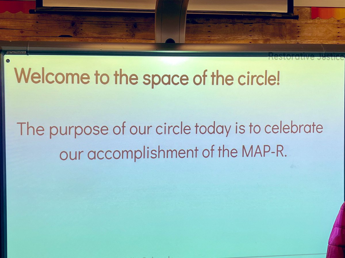 Schung118's tweet photo. I love how community circles are part of our daily school routine for students! #restorativejustice @CurryAtTheCreek @NadyaBriggs @Scot3085 @IrenaHall_GSCES https://t.co/7C4B3TjAOG
