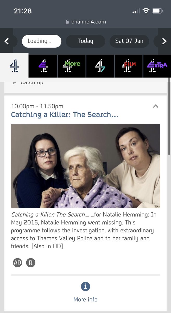 HarrisJuice's tweet photo. @Channel4 why isn’t this on 4od please? Missed the end last night but can’t find it anywhere! Help! https://t.co/fO1ZXUN3kX