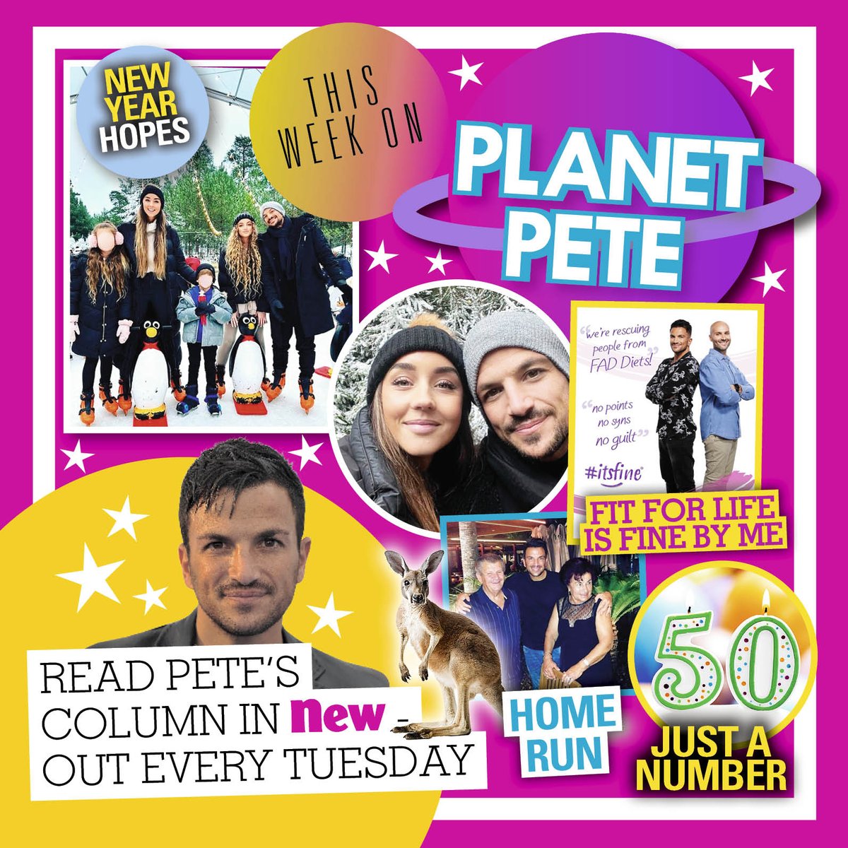 PLANET PETE! In this week’s column, <a href="/MrPeterAndre/">Peter Andre</a>  shares his thoughts on turning 50, telling us, ‘Age really is nothing but a number and I feel young.’ Out now!💫💫💫