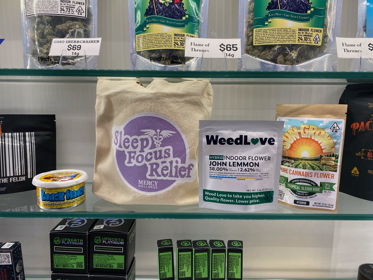 Excited to launch the #CarePackage deal for <a href="/mercywellness2/">Mercy Wellness</a>, starting Monday the 9th and running until the product is gone. You will get an 1/8th of each, #JohnLemmon #SecretChief #TropicalSleighRide for just $60. #WeedLove to get you some #sleep #focus #relief #MercyLove