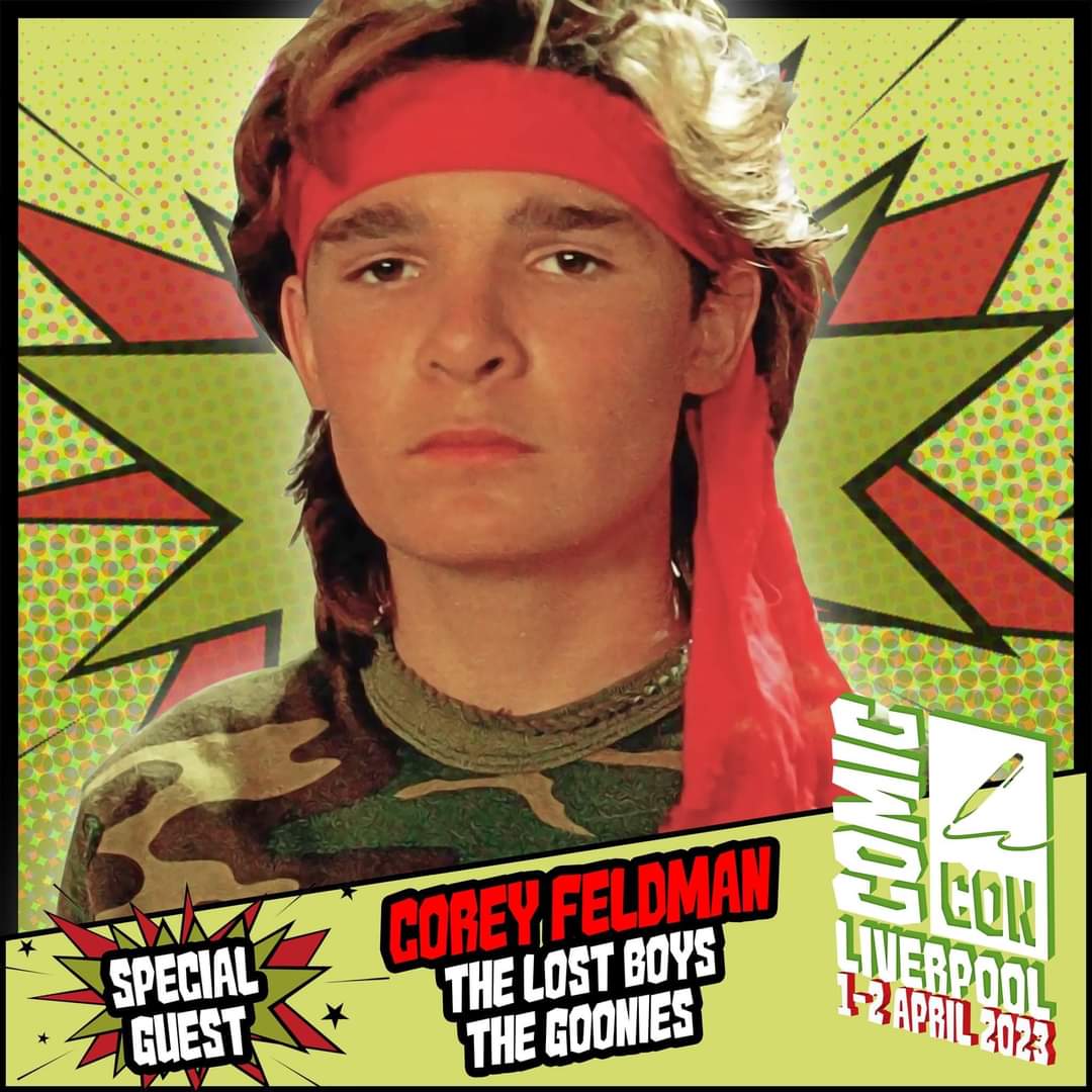 I gota say am pretty happy with this announcement <a href="/Corey_Feldman/">Corey Feldman</a>