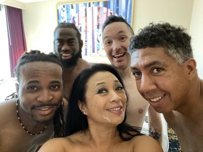 Just shot a SUPER hot gangbang with @rowanvoid @brandonlh702 @King_Don_G and @mr_stixxx69 This is gonna<a class="tags" href="/tag/rowanvoid">@rowanvoid</a><a href="/tag/genbbq"class="tags"><span>#genbbq</span></a>