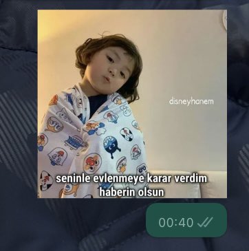sevgilinize en sık hangi stickerı atarsınız sorusunda
Bknz ben;