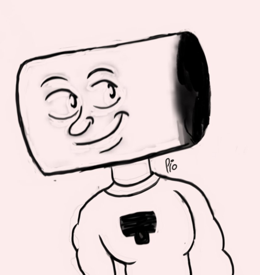 Pio045's tweet photo. @Mr_Schofield @steamrollerman A sketch of Steamroller Man that I've started last year on Procreate on IPad and I've tried to remaster it and finish it today since the original was too blurry
#steamrollerman #fanart #FanArtFriday #drawing https://t.co/ygovtPr8gM
