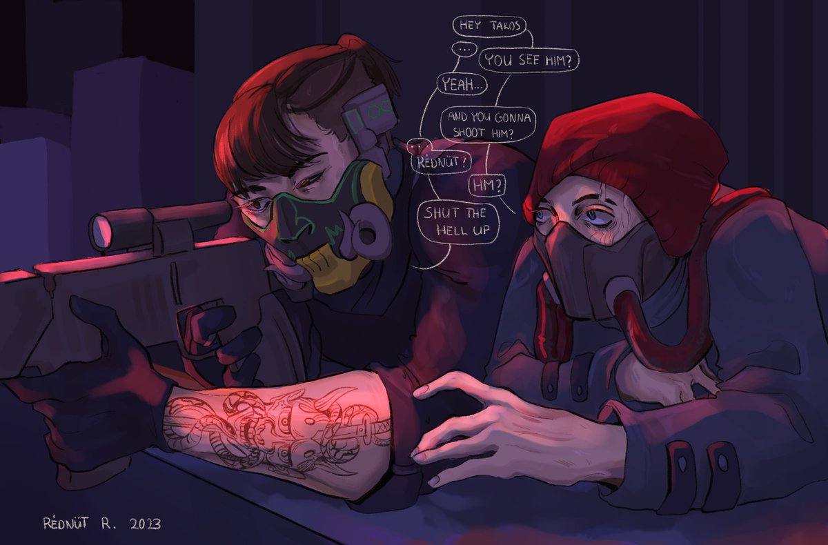 guapitoR's tweet photo. Cyberpunk stuff with @picsazas from new year

#Cyberpunk #originalcharacter #FanArtFriday #Fanarts https://t.co/eixv4HXtfP
