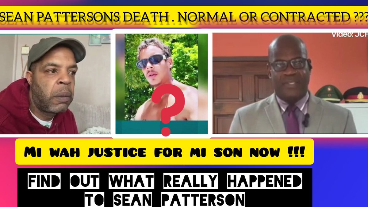 10staarvevo's tweet photo. SEAN PATTERSON DEATH NORMAL OR CONTRACTED ?? FIND OUT HERE https://t.co/FOsmaIYNhj https://t.co/u7Hp60GCbE
