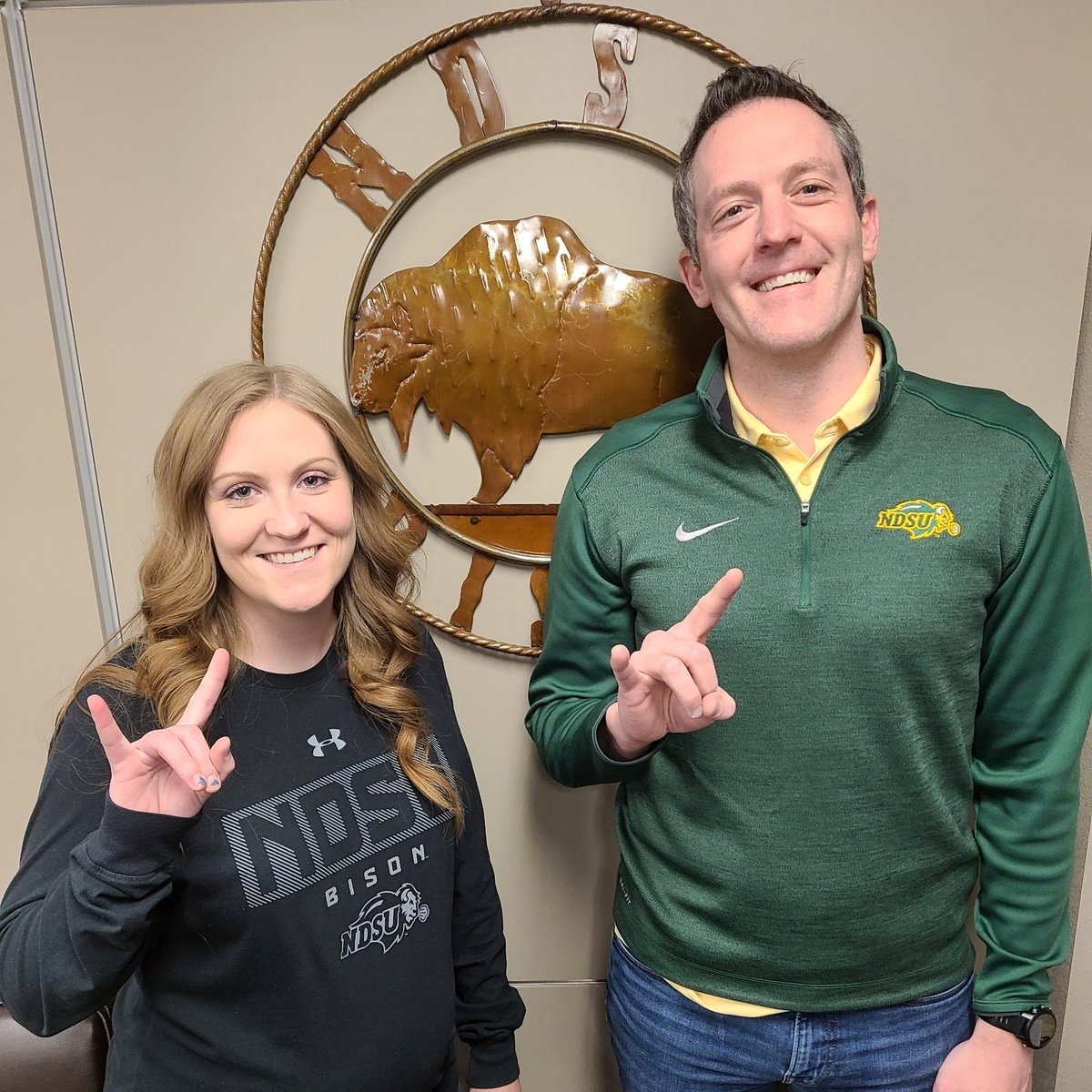 We're wishing NDSU the best of luck as they battle SDSU for the FCS Championship on Sunday! Go Bison 🤘

#youcanbankonus #fcschampionship #bisonnation