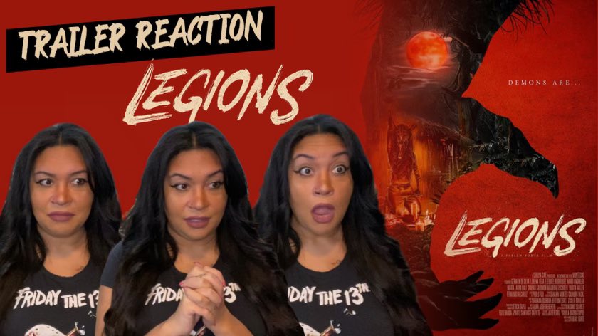 New Trailer Reaction Video ♥️             youtu.be/n_O4G5m2tUE               🖤🖤🖤🖤🖤🖤🖤🖤🖤🖤🖤🖤 #legions #EvilDead #EvilDeadRise #horror #HorrorMovies #FilmTwitter #moviescene #movies #FridayVibes #YouTube #ContentCreator #reactionvideo #Foreign #foreignfilm