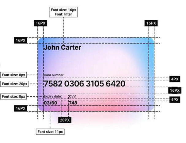 0xGaren's tweet photo. Designing a credit card. Save for later.

I regularly tweet about dev-related productivity tips and resources. If you liked this, make sure to:

- Follow me (@0xGaren) ✅
- Turn on the notification 🔔

#css #html #javascript #js #reactis #web #webdeveloper #frontend https://t.co/1gmaxVM3bI