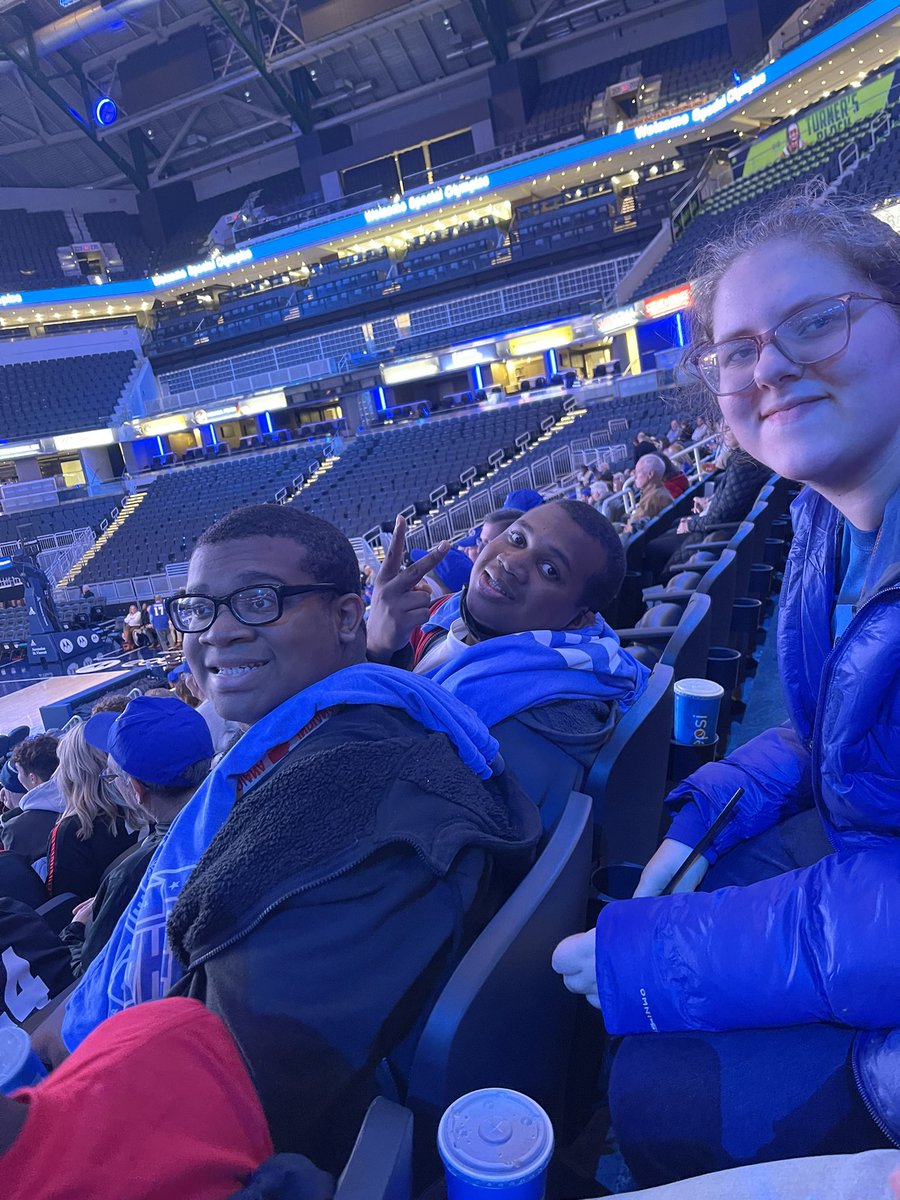 CoachNorthcutt's tweet photo. LC Unified Teammates viewing Ted Green’s, “The Best We’ve Got: The Carl Erskine Story” at Gainbridge Fieldhouse last night. https://t.co/FNNXZq7a37