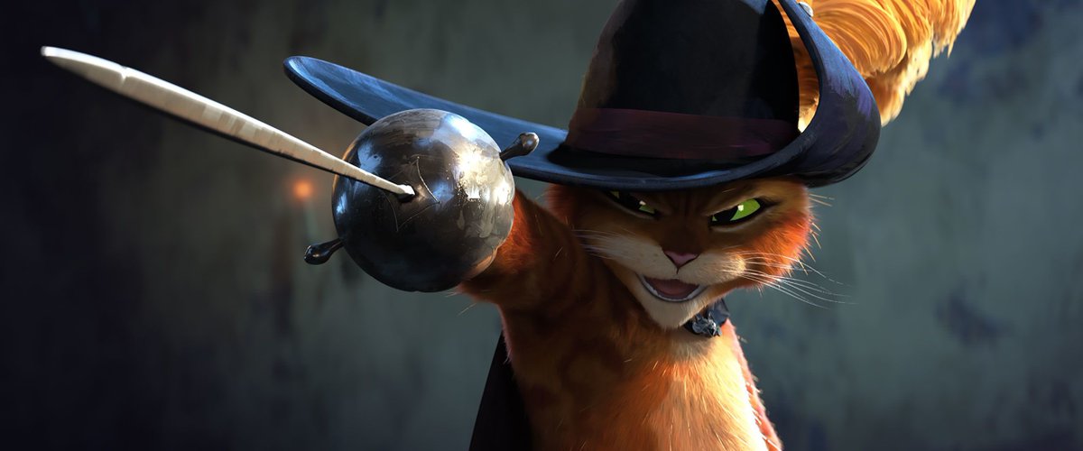 fedeebongiorno's tweet photo. mi primera grata sorpresa cinematográfica del año fue la nueva película del gato con botas, “el último deseo”

increíble animación, temáticas profundas abordadas de manera simple, interesante desarrollo de los personajes, y un villano que es de lo mejor que nos ha dado dreamworks https://t.co/umQN447JLn