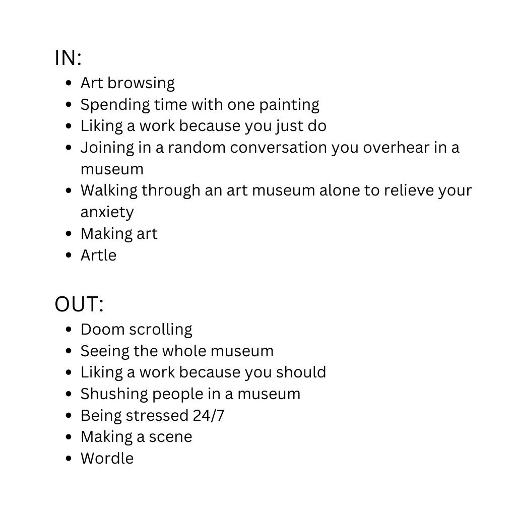 ngadc's tweet photo. 2023 predictions. Museum edition 🖌️ https://t.co/fuCiyAzi2e