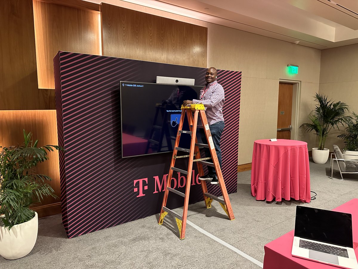 GKasagga's tweet photo. Getting ready for CES Las Vegas. @TMobile @TMobileCIO @MarniCasanova https://t.co/fMFlLi4Zye