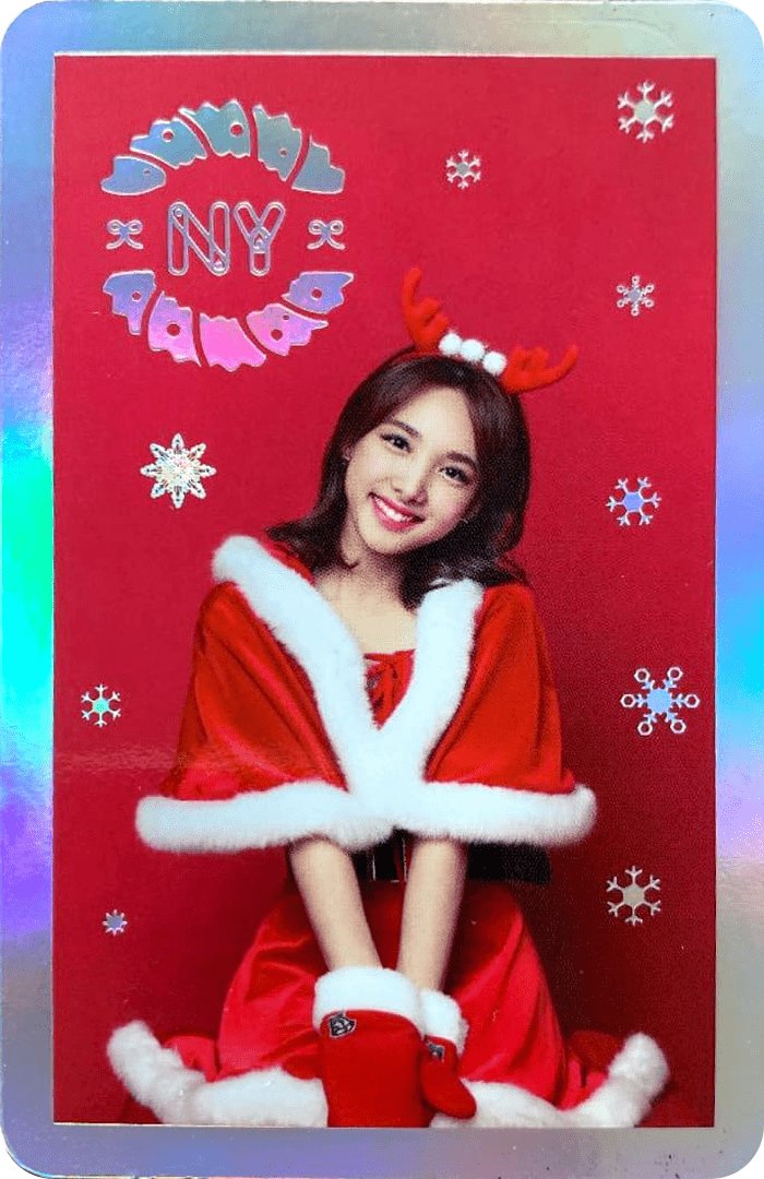Twice Nayeon Photocard | TWICEcoaster: Lane 1 Christmas Ver