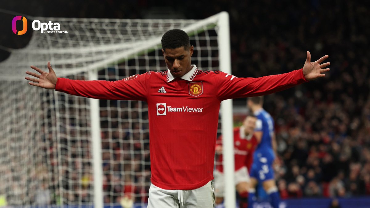 OptaJoe's tweet photo. 7 - Marcus Rashford is the first Manchester United player to score in seven consecutive home appearances in all competitions since Wayne Rooney between February and April 2012. Theatre. https://t.co/dJU5Z2TRCp