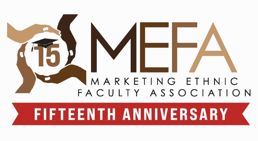 A bright new logo for our crystal anniversary. MEFA will continue supporting our marketing faculty. Cheers 🥂 to another #15yearsOfMEFA <a href="/MEFAssoc/">MEFA</a>