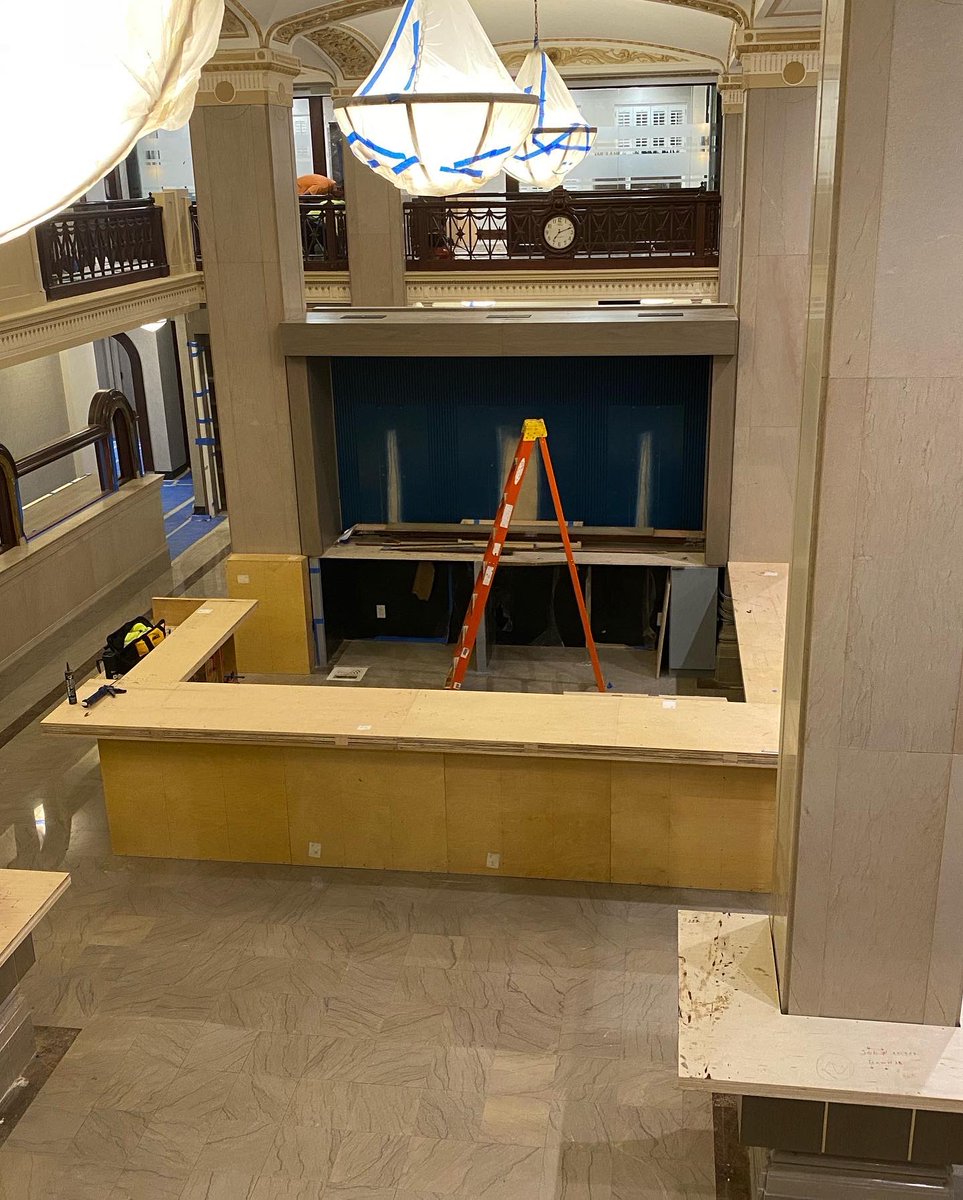 1AngieMarie's tweet photo. Now that we are 90% completed with our hotel, it’s time to put more focus on the restaurant area. Here’s a sneak peak 😉 #Musume  #SandmanSignatureHotel #DowntownFtWorth #2023 https://t.co/W2ZOTKqVPa