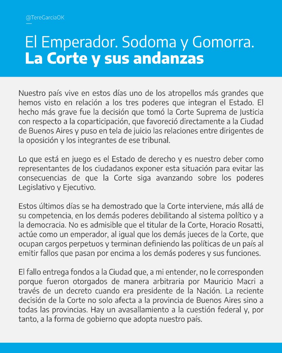 TereGarciaOK's tweet photo. El Emperador. Sodoma y Gomorra.
La Corte y sus andanzas. https://t.co/xVTSQMnVIi