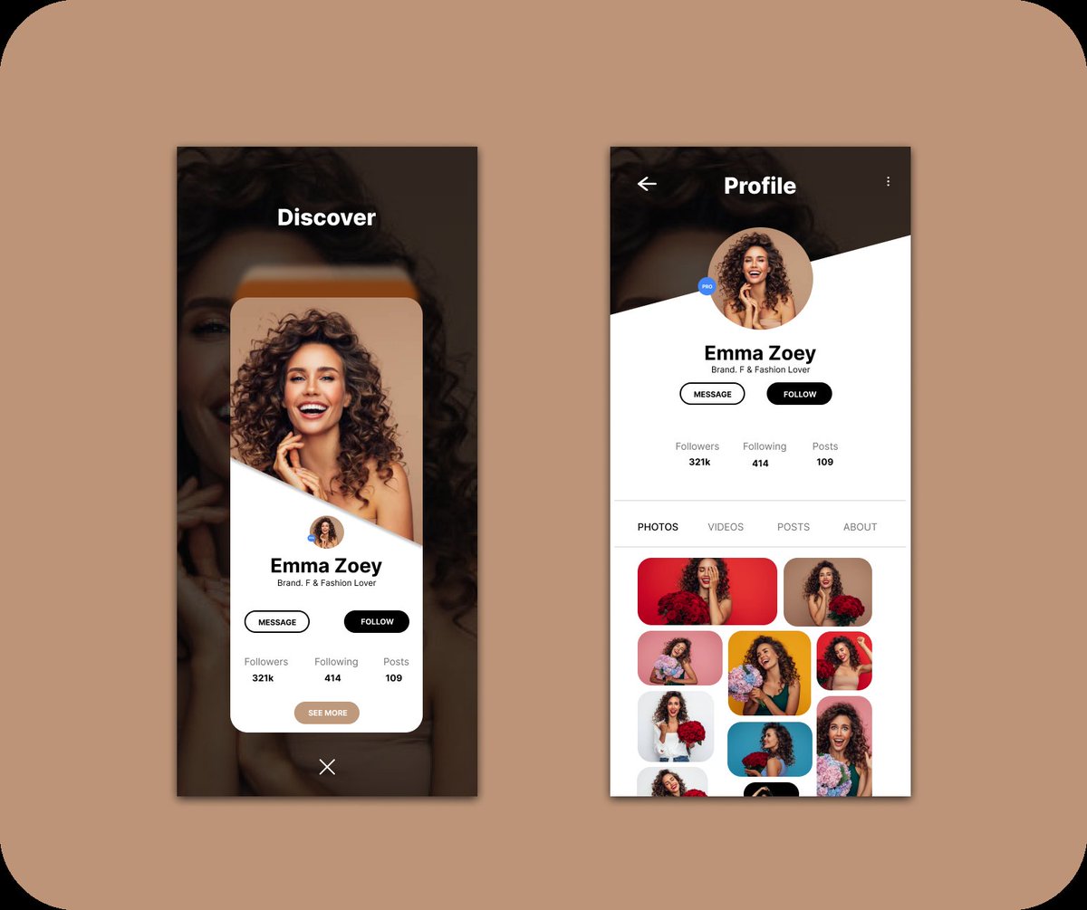 Design_Chemist's tweet image. Day 006/100
User profile design
#DailyUI #100daysofchallenge #UIUXDesigner #userinterface #ux #womenintech