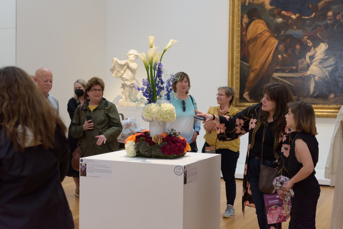 ncartmuseum's tweet photo. Save the date, Art in Bloom, presented by @pncbank, is back! 💐⁠ Join us this spring for five days of florals and festivities, taking place March 15–19, 2023. ⁠

For more, visit https://t.co/7u54foUCMe ⁠

#NCMAbloom #PNCArtinBloom ⁠ https://t.co/1tUEUrN8H2