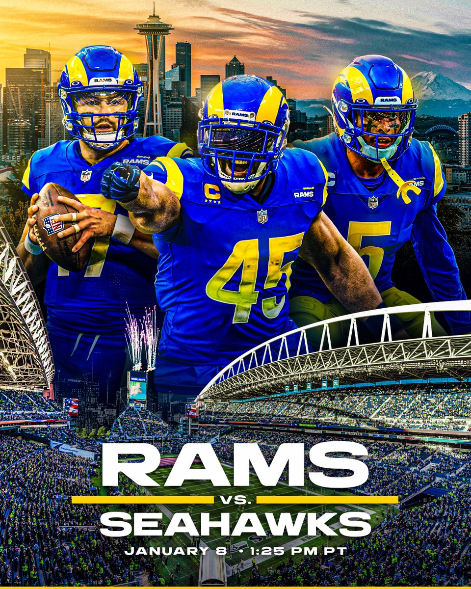 RamsNFL's tweet photo. Silence Seattle. https://t.co/JJujdmu4aC